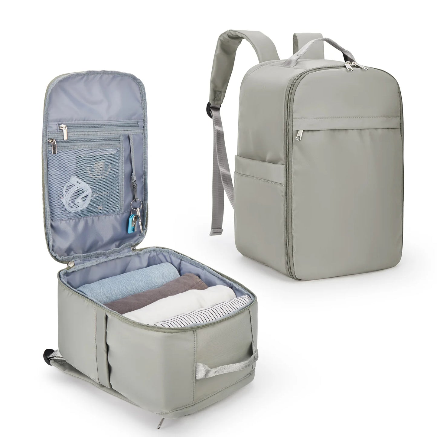 Mochila Ryanair 40x20x25 Bagagem de Mão, Mochila de Viagem para Easyjet 45x36x20, Mochila para Laptop para Mulheres/Homens