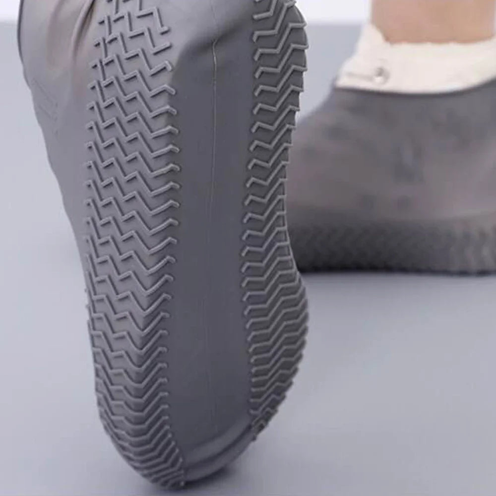 Botas de Chuva Reutilizáveis Antiderrapantes Capa de Sapato Impermeável para Uso Externo - Acessórios para Casa e Comércio