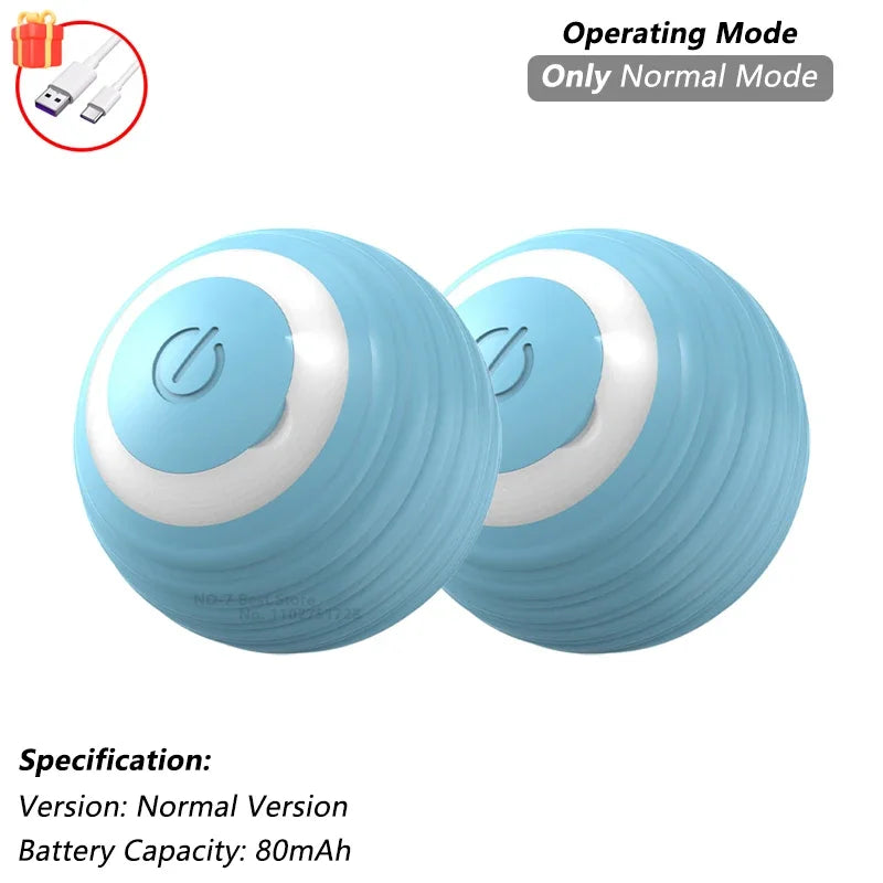 Brinquedo Interativo para Gatos - Bola Automática com Cauda, Recarga USB, Brinquedo Inteligente para Estímulo e Diversão do Pet