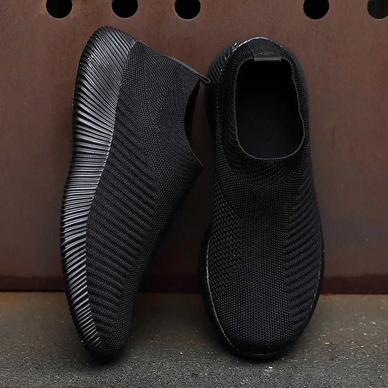 Tênis Feminino de Cor Sólida | Mesh Respirável e Trançado | Leve e Confortável | Para Caminhada, Corrida e Atividades ao Ar Livre