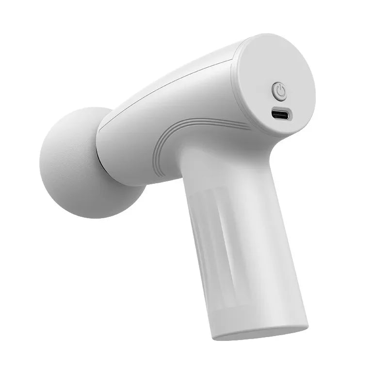 Mini Massageador Muscular Pink - Pistola de Massagem Portátil para Terapia de Tecidos Profundos