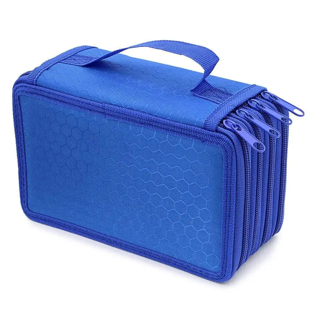 Estojo de Lápis de 72 Compartimentos - Quatro Camadas, Grande Capacidade, Estilo Kawaii, para Armazenamento de Canetas, Volta às Aulas, Suprimentos de Escritório