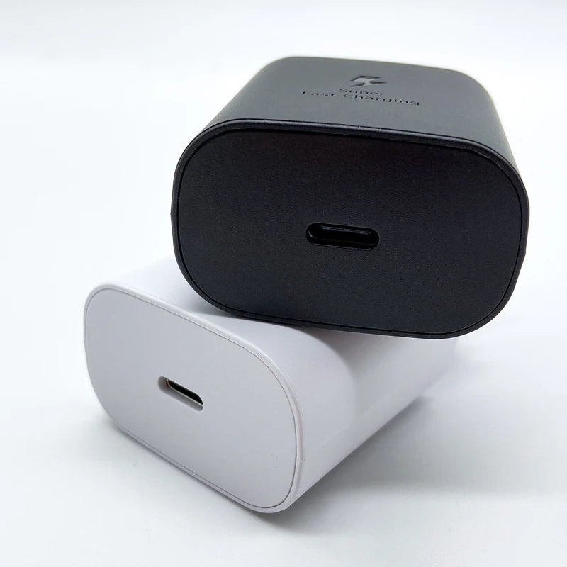 Carregador Super Rápido Samsung 25W USB Tipo C – Adaptador para Galaxy S24, S23, S20, S21, S22 Plus, A54, A34, Z Flip, Z Fold 5 e 6