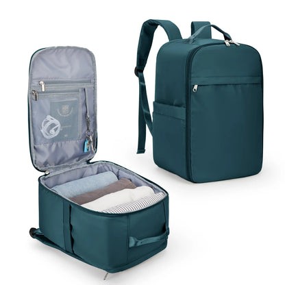Mochila Ryanair 40x20x25 Bagagem de Mão, Mochila de Viagem para Easyjet 45x36x20, Mochila para Laptop para Mulheres/Homens