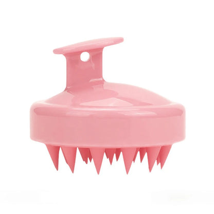 Instrumento de Massagem para a Cabeça - Escova de Massagem para Couro Cabeludo em Silicone