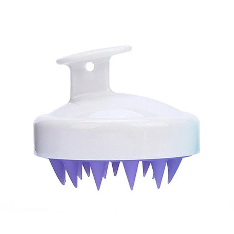 Instrumento de Massagem para a Cabeça - Escova de Massagem para Couro Cabeludo em Silicone