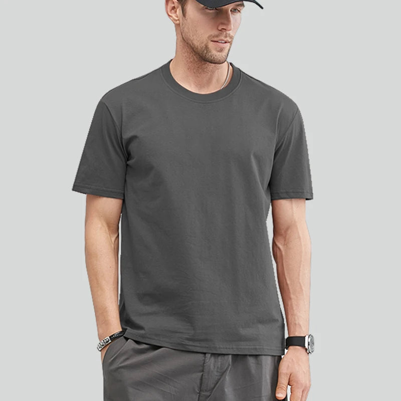 Camisetas de Alta Qualidade para Homens e Mulheres - Camisetas de Algodão para o Verão, Manga Curta, Tamanho Grande até 5XL