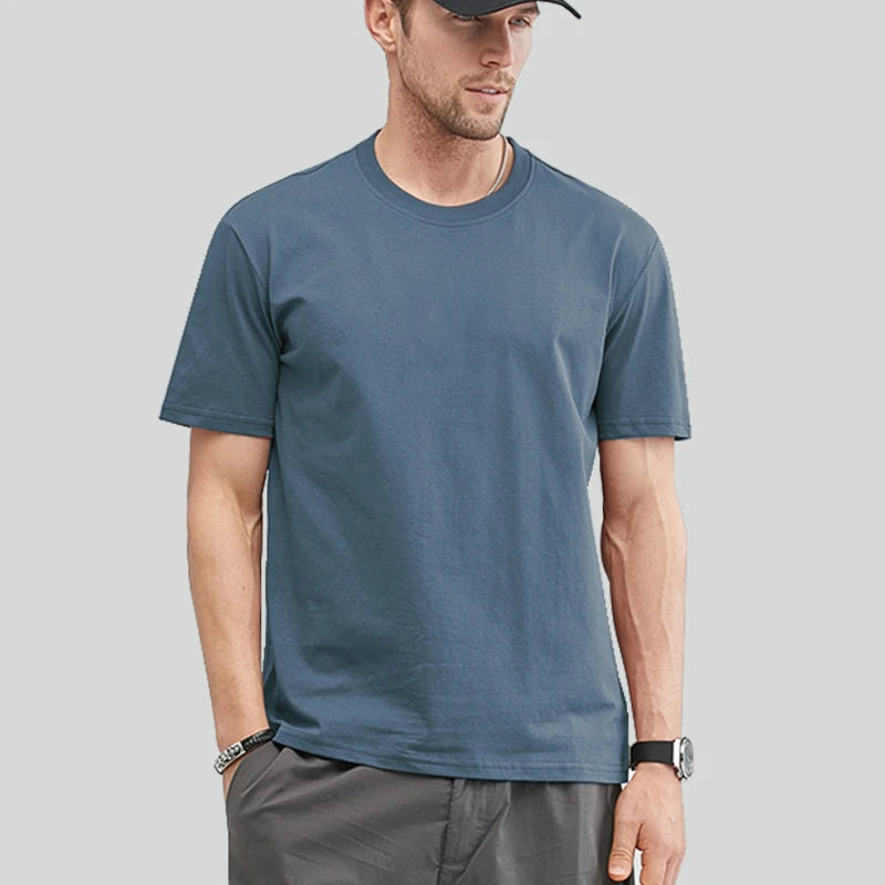Camisetas de Alta Qualidade para Homens e Mulheres - Camisetas de Algodão para o Verão, Manga Curta, Tamanho Grande até 5XL