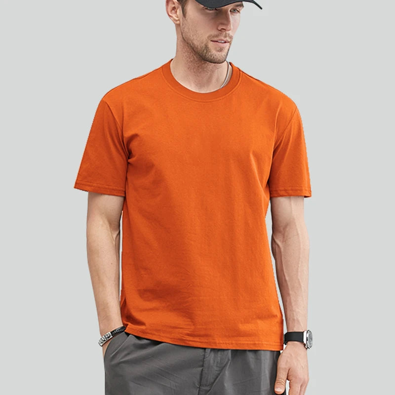 Camisetas de Alta Qualidade para Homens e Mulheres - Camisetas de Algodão para o Verão, Manga Curta, Tamanho Grande até 5XL