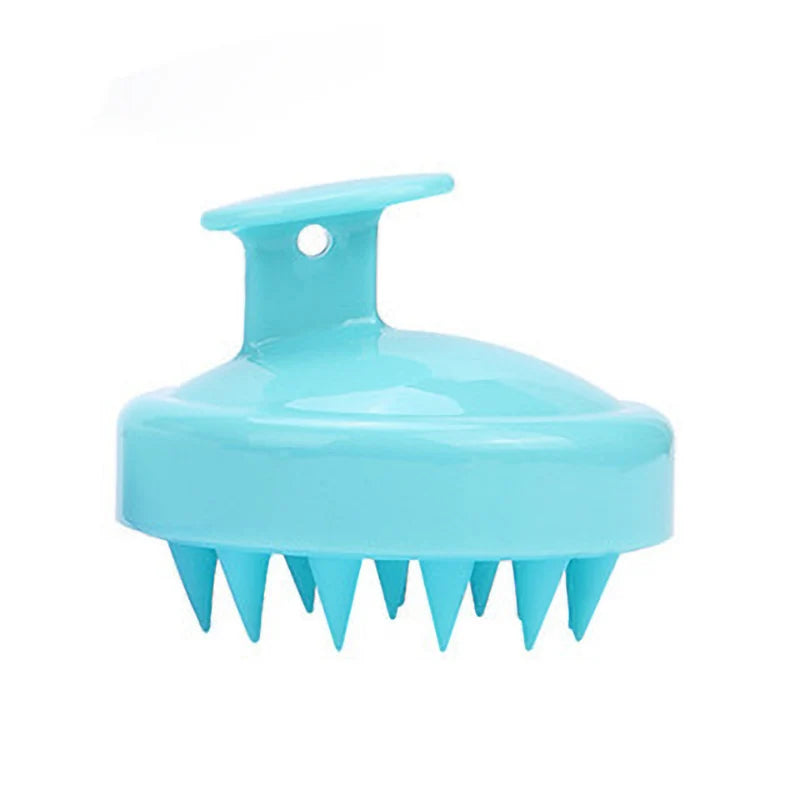 Instrumento de Massagem para a Cabeça - Escova de Massagem para Couro Cabeludo em Silicone