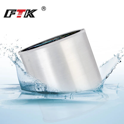 Linha de Pesca Revestida com Fluorocarbono 120M, 0.20mm-0.60mm, 7.15LB-45LB, Linha de Liderança de Fibras de Carbono, Fio para Isca, Linha Afundante, Japão.