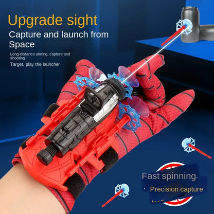 Novo Conjunto de Brinquedos de Ação do Homem-Aranha - Figura de Personagem Anime com Luva e Lançador de Pulso para Crianças