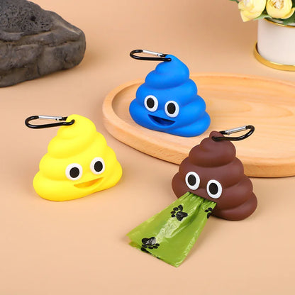 Dispensador Portátil de Sacos para Cães - Ferramenta de Limpeza de Fezes de Pet