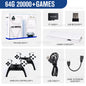 M15 Game Stick 4K Mini Retro Video Game Console com 20.000 Jogos Integrados e Controle Sem Fio para 2 Jogadores