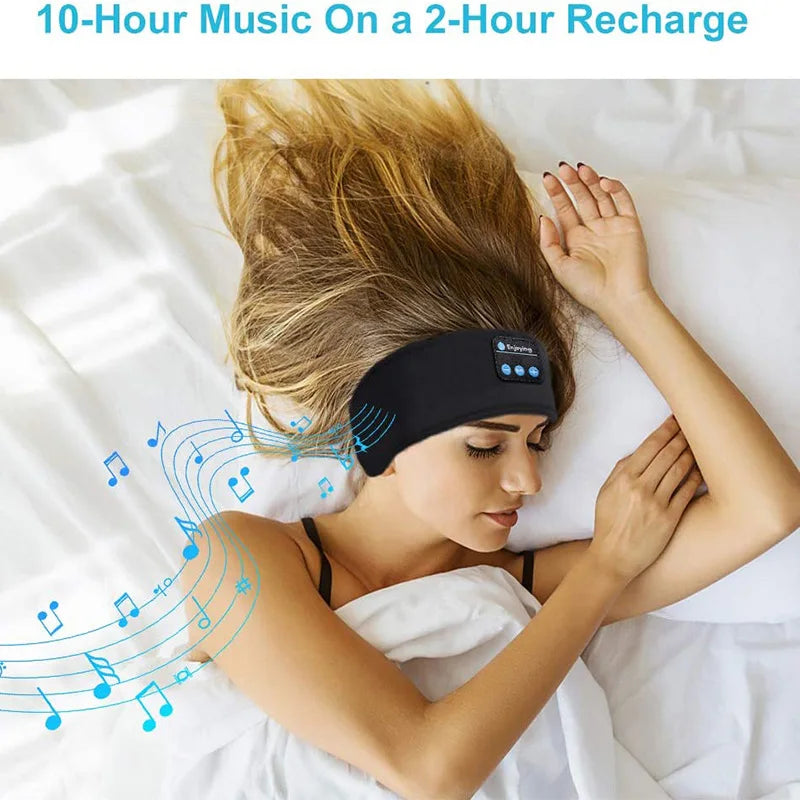 Fone de Ouvido Bluetooth Sem Fio Esportivo Máscara de Olhos Headband Bluetooth - Air Pro Earbuds