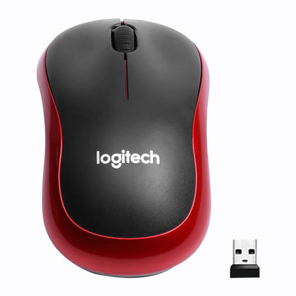 Mouse Sem Fio Logitech M185 2.4GHz 1000DPI Óptico