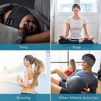 Fone de Ouvido Bluetooth Sem Fio Esportivo Máscara de Olhos Headband Bluetooth - Air Pro Earbuds