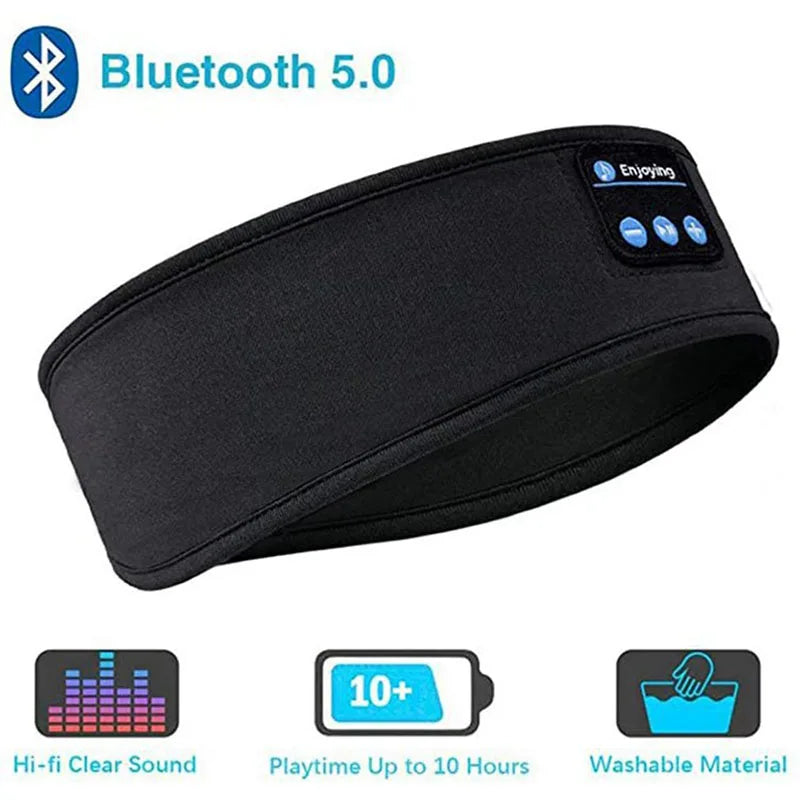 Fone de Ouvido Bluetooth Sem Fio Esportivo Máscara de Olhos Headband Bluetooth - Air Pro Earbuds