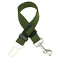 Cinto de Segurança Ajustável para Carro - Cinto de Assento para Pet, Cadeado de Segurança para Cães e Gatos, Arnês e Guia de Tração para Veículos