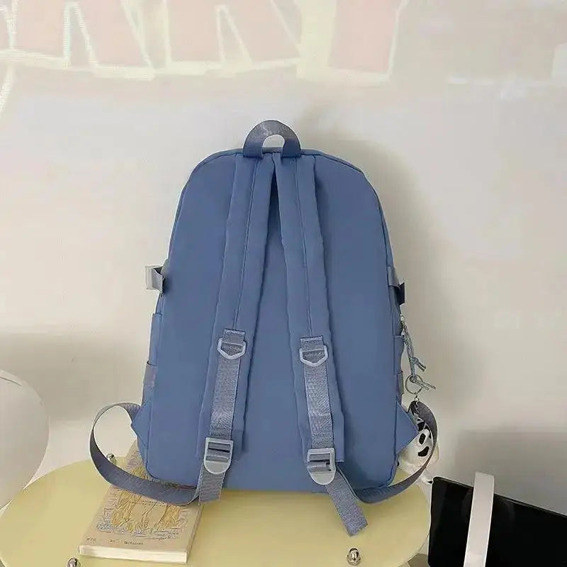 Mochila Fofa para Meninas, Mochilas Escolares para Estudantes, Adolescentes, com Bolsos, Mochila para Laptop para Mulheres - Estilo Harajuku