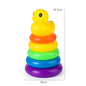 Brinquedo Montessori para Bebê - Torre de Bola Rolante, Jogo Educacional Montessori, Brinquedo de Empilhamento para Desenvolvimento do Bebê (1-3 anos)