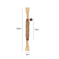 Peça de Brinquedo para Gatos - Bastão de Mastigar de Silvervine, Polygonum, Grama de Raffia, Suprimentos para Animais de Estimação, Bastão para Limpeza de Dentes, Brinquedo de Mastigar para Gatos com Corda de Cânhamo.