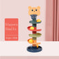 Brinquedo Montessori para Bebê - Torre de Bola Rolante, Jogo Educacional Montessori, Brinquedo de Empilhamento para Desenvolvimento do Bebê (1-3 anos)
