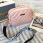 Bolsa de Ombro de Alta Qualidade PU para Mulheres - Bolsa de Mão Simples, Casual, Crossbody e Bolsa de Mensageiro Feminina