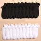 Pares de Meias Casuais Unissex, Cor Lisa, Meias Curtas Respirável, Confortáveis, Antiodor e Absorventes de Suor para Homens e Mulheres