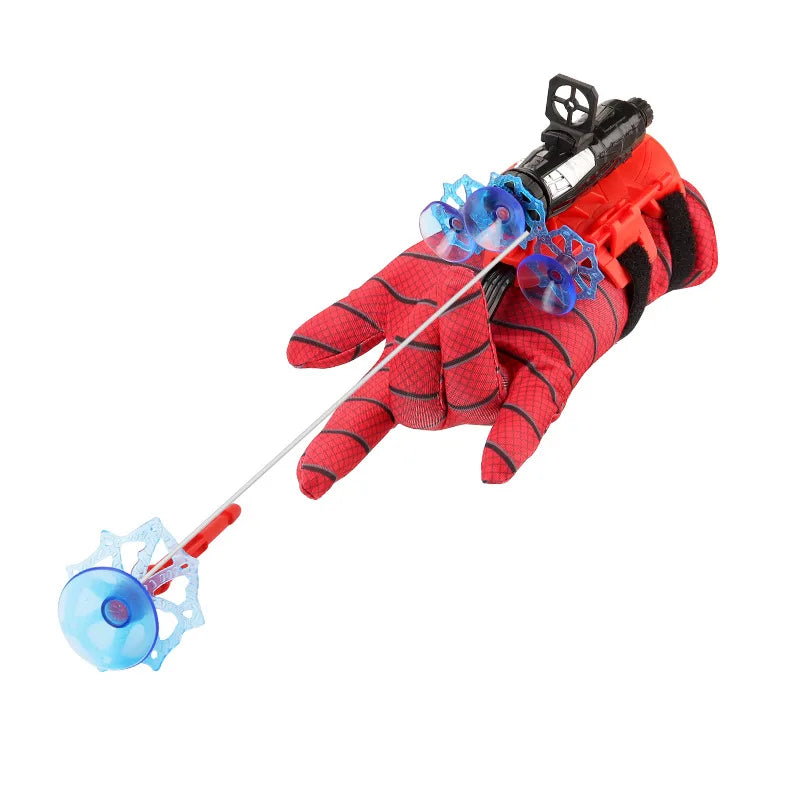 Novo Conjunto de Brinquedos de Ação do Homem-Aranha - Figura de Personagem Anime com Luva e Lançador de Pulso para Crianças