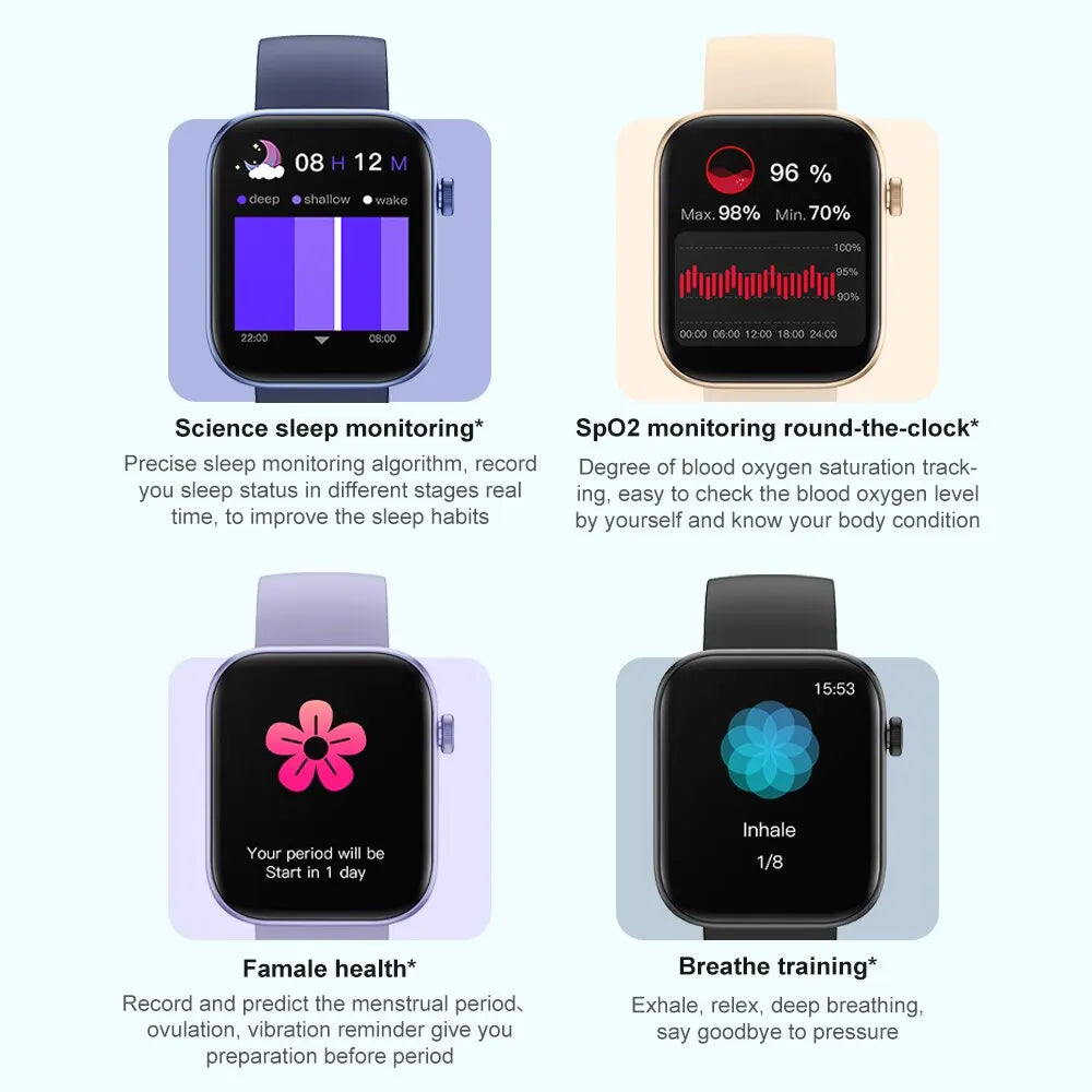 COLMI P71 Smartwatch - Relógio Inteligente com Chamadas de Voz e Monitoramento de Saúde