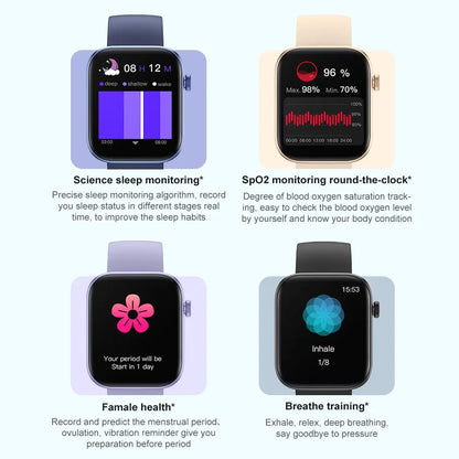 COLMI P71 Smartwatch - Relógio Inteligente com Chamadas de Voz e Monitoramento de Saúde