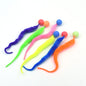 Brinquedo Interativo para Gato - Bola Colorida Saltitante de Tecido com Tema de Lagarta
