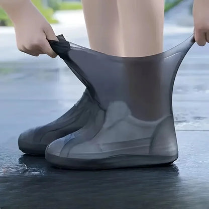Botas de Chuva Reutilizáveis Antiderrapantes Capa de Sapato Impermeável para Uso Externo - Acessórios para Casa e Comércio