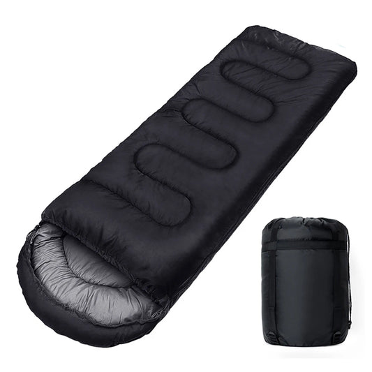 Saco de Dormir para Acampamento Leve 4 Estações - Saco de Dormir Envelope para Caminhadas ao Ar Livre, Múmia, Algodão, Inverno