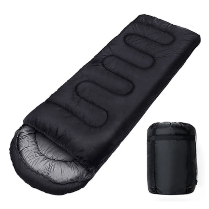 Saco de Dormir para Acampamento Leve 4 Estações - Saco de Dormir Envelope para Caminhadas ao Ar Livre, Múmia, Algodão, Inverno