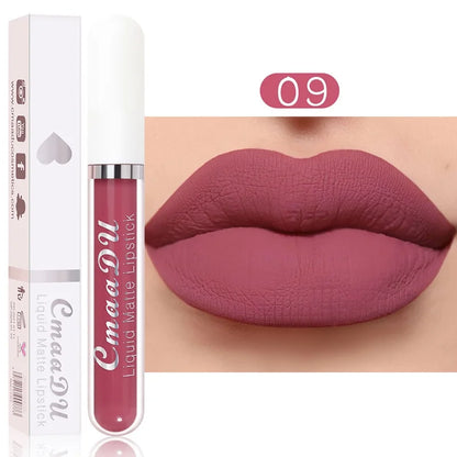 Gloss Labial Matte Sexy de Longa Duração - Velvet Red