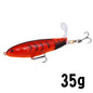 Isca Artificial Whopper Popper 10cm/14cm com Cauda Rotativa Soft - 1 Peça