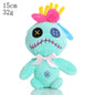 Bonecos de pelúcia Disney Cartoon Azul Rosa Stitch, Brinquedos de anime, Lilo e Stitch, 20cm, Pelúcia Stitch, Brinquedos de pelúcia para crianças, Presentes de Natal.