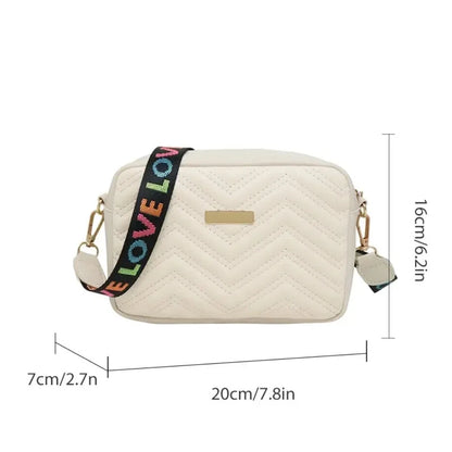 Bolsa de Ombro de Alta Qualidade PU para Mulheres - Bolsa de Mão Simples, Casual, Crossbody e Bolsa de Mensageiro Feminina