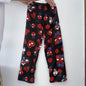Calças de Pijama Hello Kitty Spider-Man - Algodão, Soltas, Femininas e Masculinas