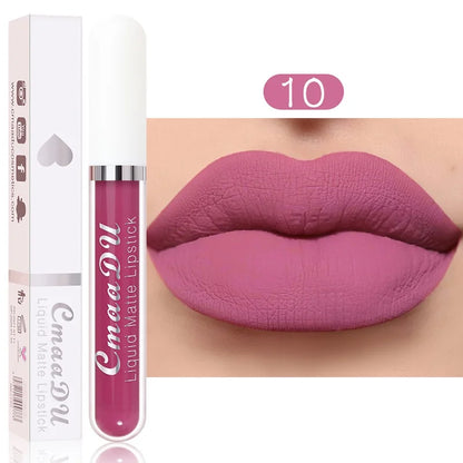Gloss Labial Matte Sexy de Longa Duração - Velvet Red