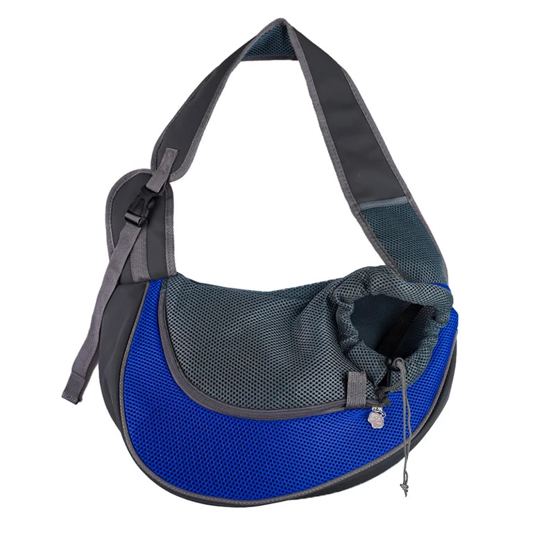 Mochila para Pet – Bolsa de Transporte para Gatos e Cães, Bolsa de Ombro, Sling de Malha, Saco de Transporte para Viagens e Passeios