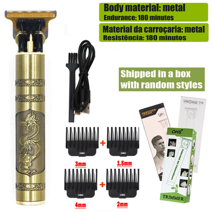 T9 Máquina de Barbear Elétrica Sem Fio para Cabelos, Barbeador, Aparelho de Barbear para Viagem, Barbeador para Homens, Máquina de Barbear para Homens.