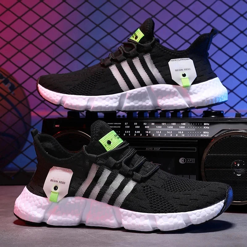 Unisex Sneakers Fashion Light comfortable Sneakers For Men Women Fitness Running Shoes Trainer Race Breathable Couple Tenis Shos