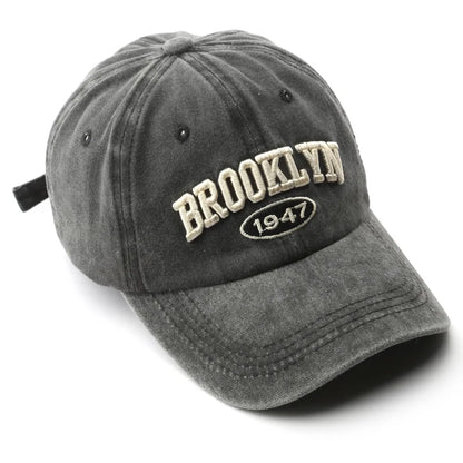 Boné de Beisebol Casual Unissex com Proteção Solar | Ajustável | Lettering Estilo Casual