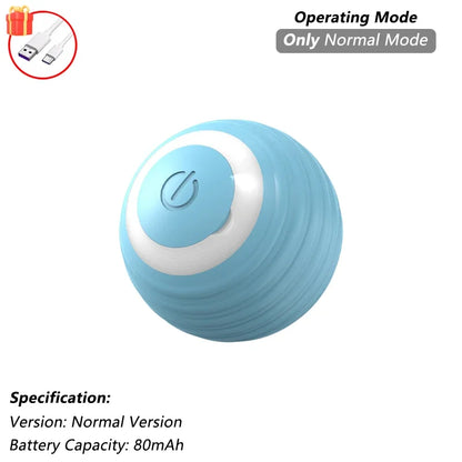 Brinquedo Interativo para Gatos - Bola Automática com Cauda, Recarga USB, Brinquedo Inteligente para Estímulo e Diversão do Pet