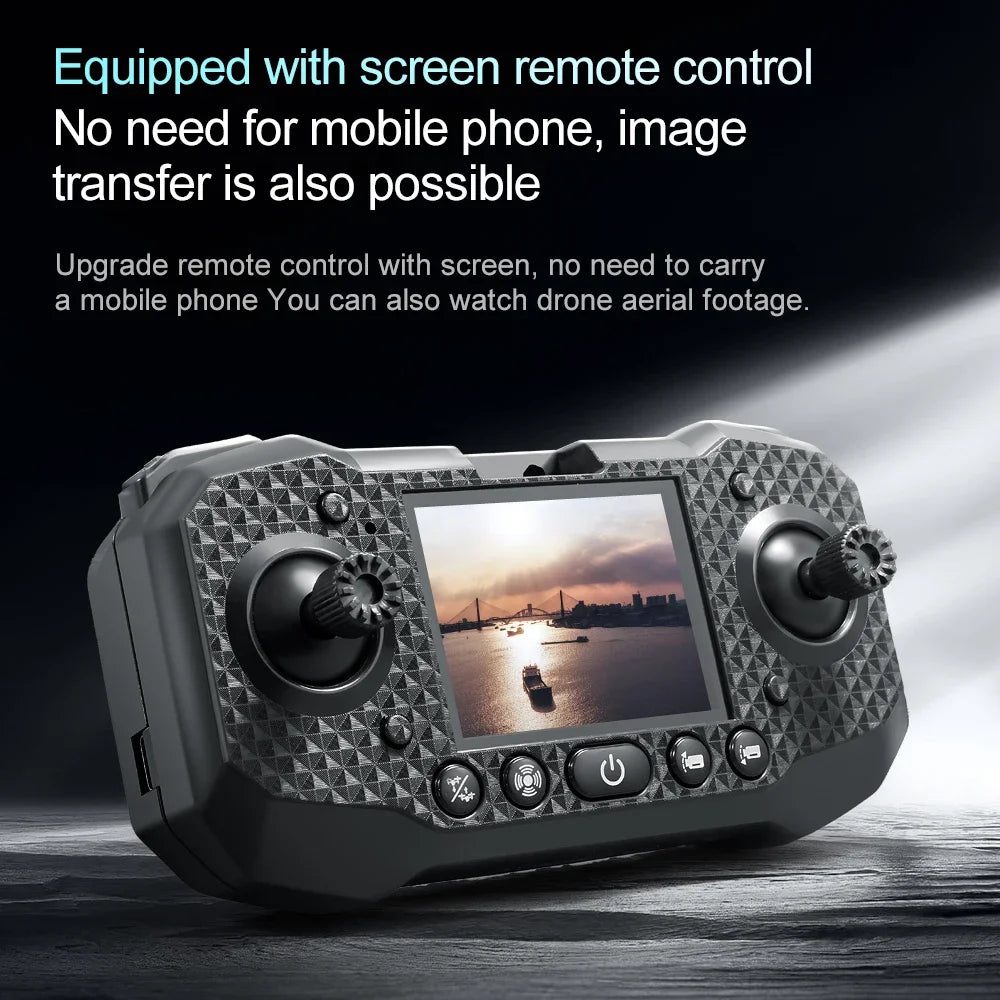Xiaomi Mijia M6 Drone 8K - Câmera Profissional HD, 5G WIFI FPV, Controle Remoto com Tela, Quadcopter UAV