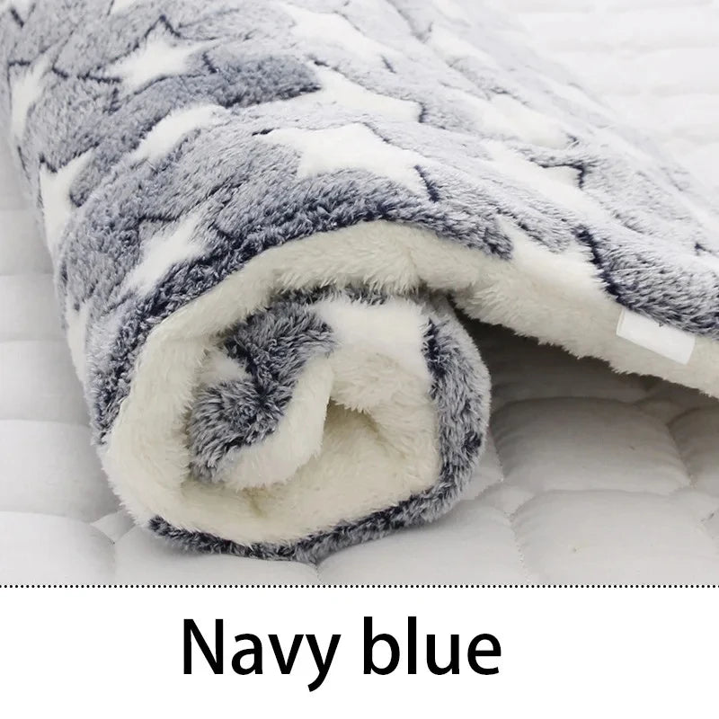 Almofada de Dormir para Pet em Flanela, Cama para Cachorro e Gato, Sofá para Cachorro, Colchão Fofo, Cobertor para Pet, Acessórios para Animais de Estimação