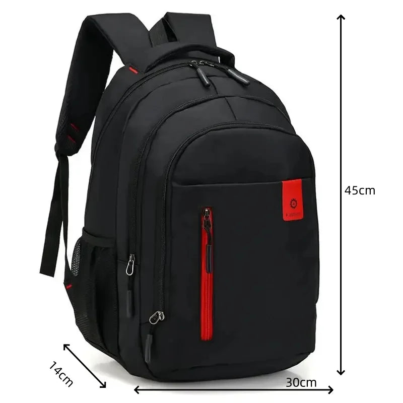 Mochila Clássica de Grande Capacidade, Fashion, Mochilas Estudantis, Mochilas de Viagem e para Atividades ao Ar Livre, Mochilas Grandes